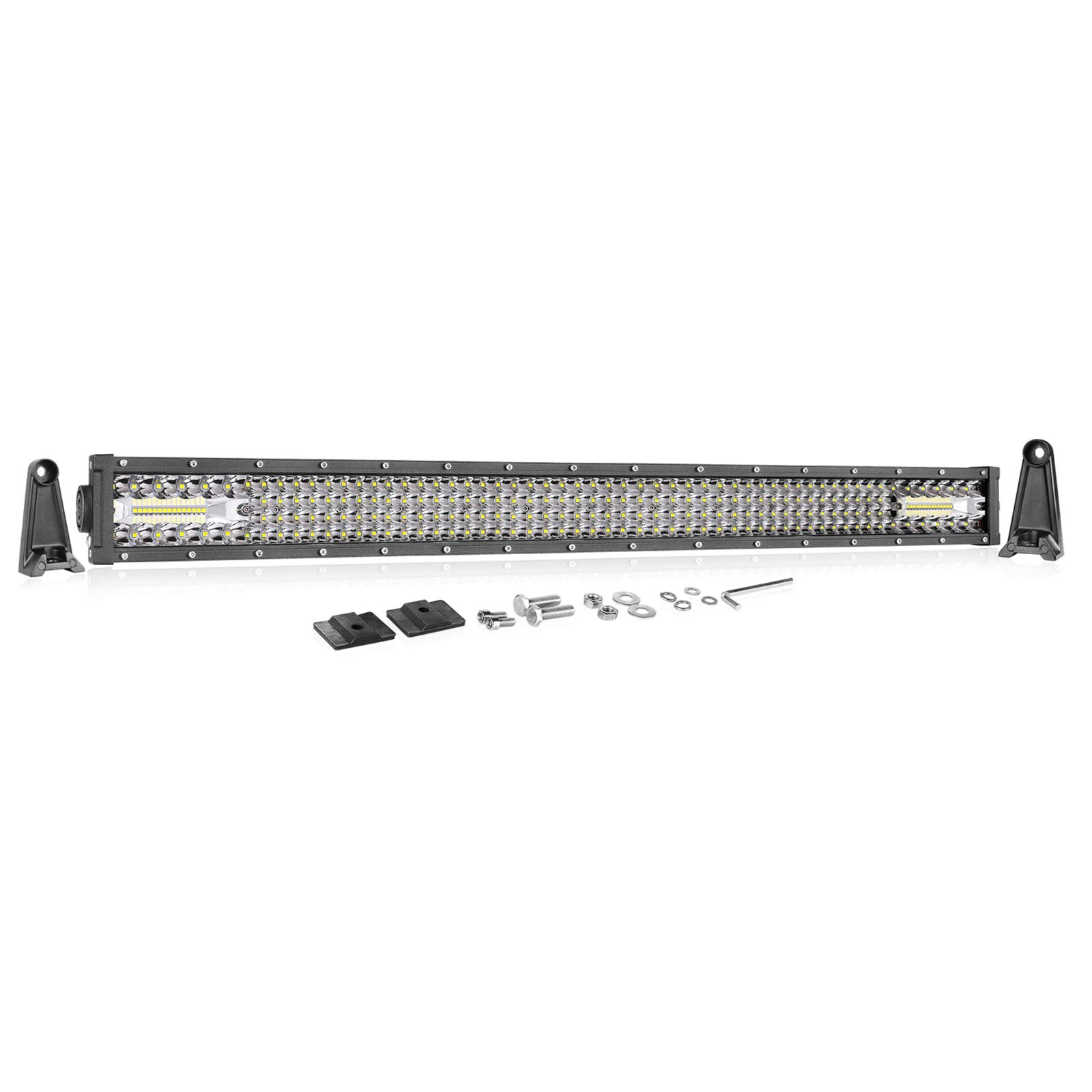 LED Light Bar Wayup 30 Inch 230W Spot Flood Combo Off Road Lights LED Driving Light LED Work Lights Quad Row & Triple Row Light Bar for Trucks, Jeep, RZR, UTV, 2-Yr Warranty