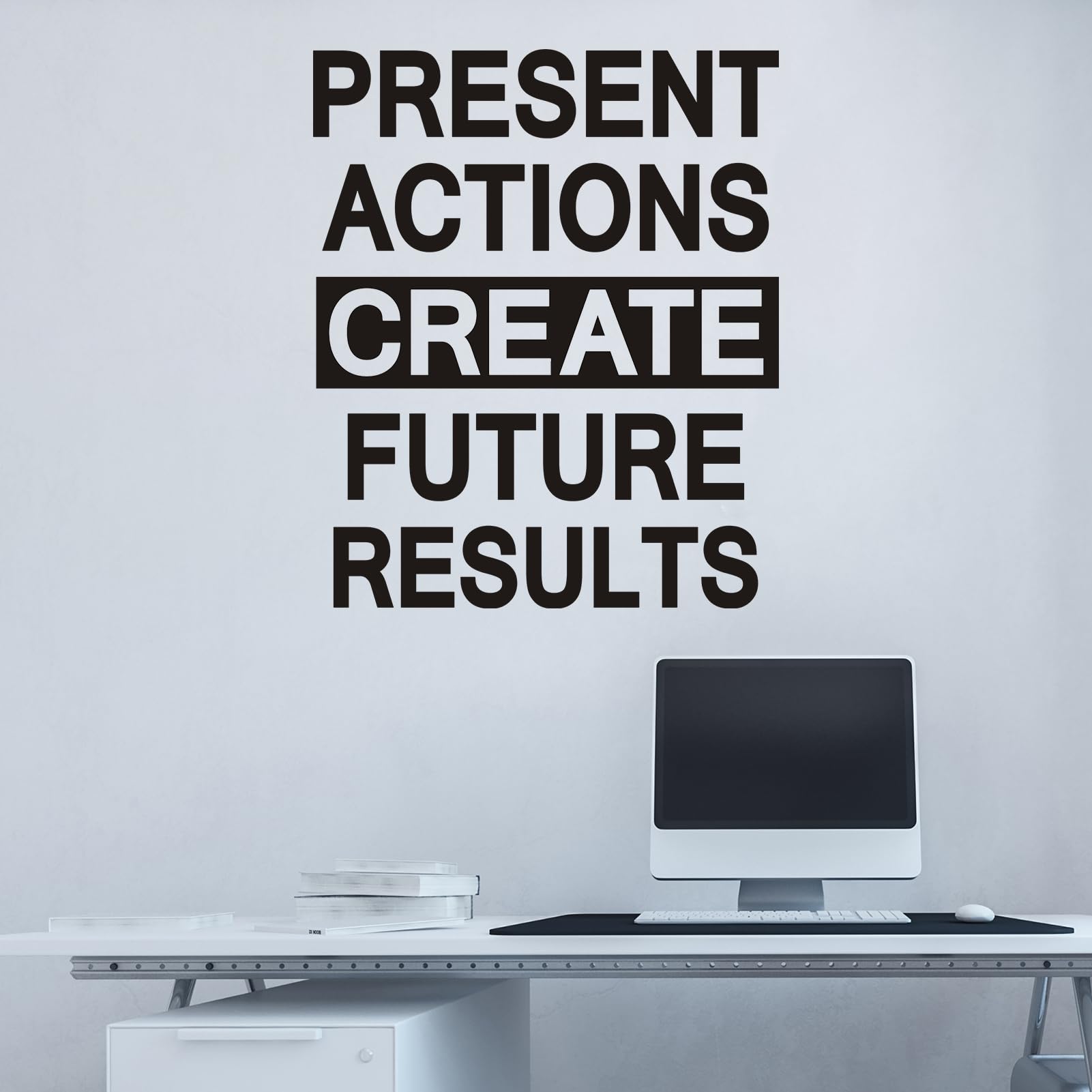 Inspirational Quotes Wall Stickers for Gym: Office Motivational Positive Vinyl Art Wall Decals for Classroom School Bedroom Living Room - Image 4