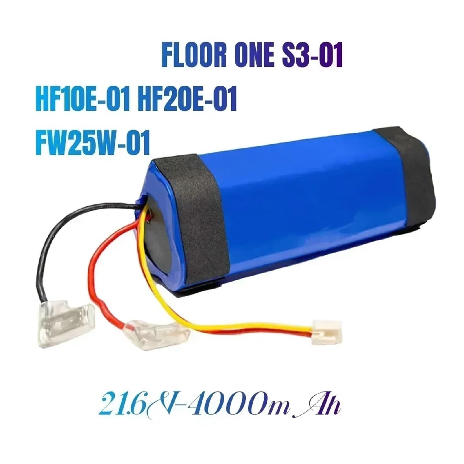 Paquete de baterías de repuesto, batería de alimentación, compatible con la batería de limpieza de suelos Tineco Floor ONE S3 (color: 12800 mAh)