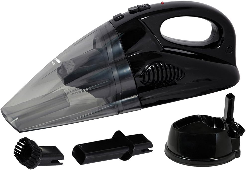 Crystal Promotions Go Vac Portable Dry Vacuum: Lightweight Cordless Handheld for Clean-Ups