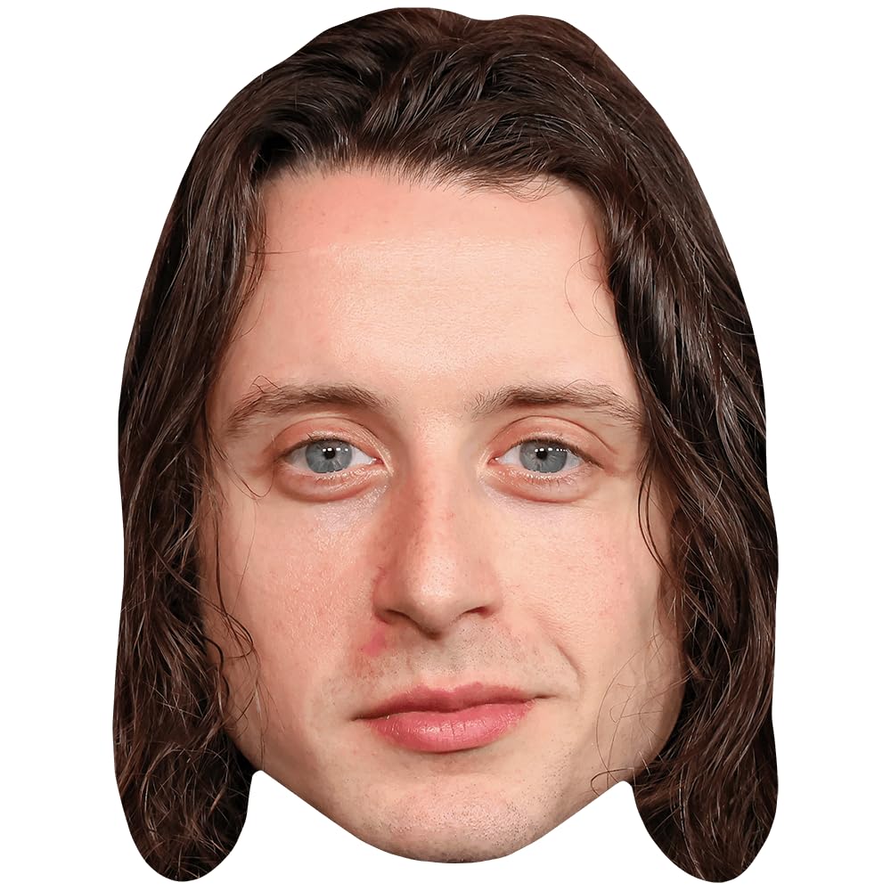 Celebrity Cutouts Lifelike Rory Culkin (Smile) Celebrity Mask, Flat Card Face, Fancy Dress Mask