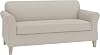 Zenna Home 2-Piece Chenille Stretch Sofa Slipcover, Ivory/Bone