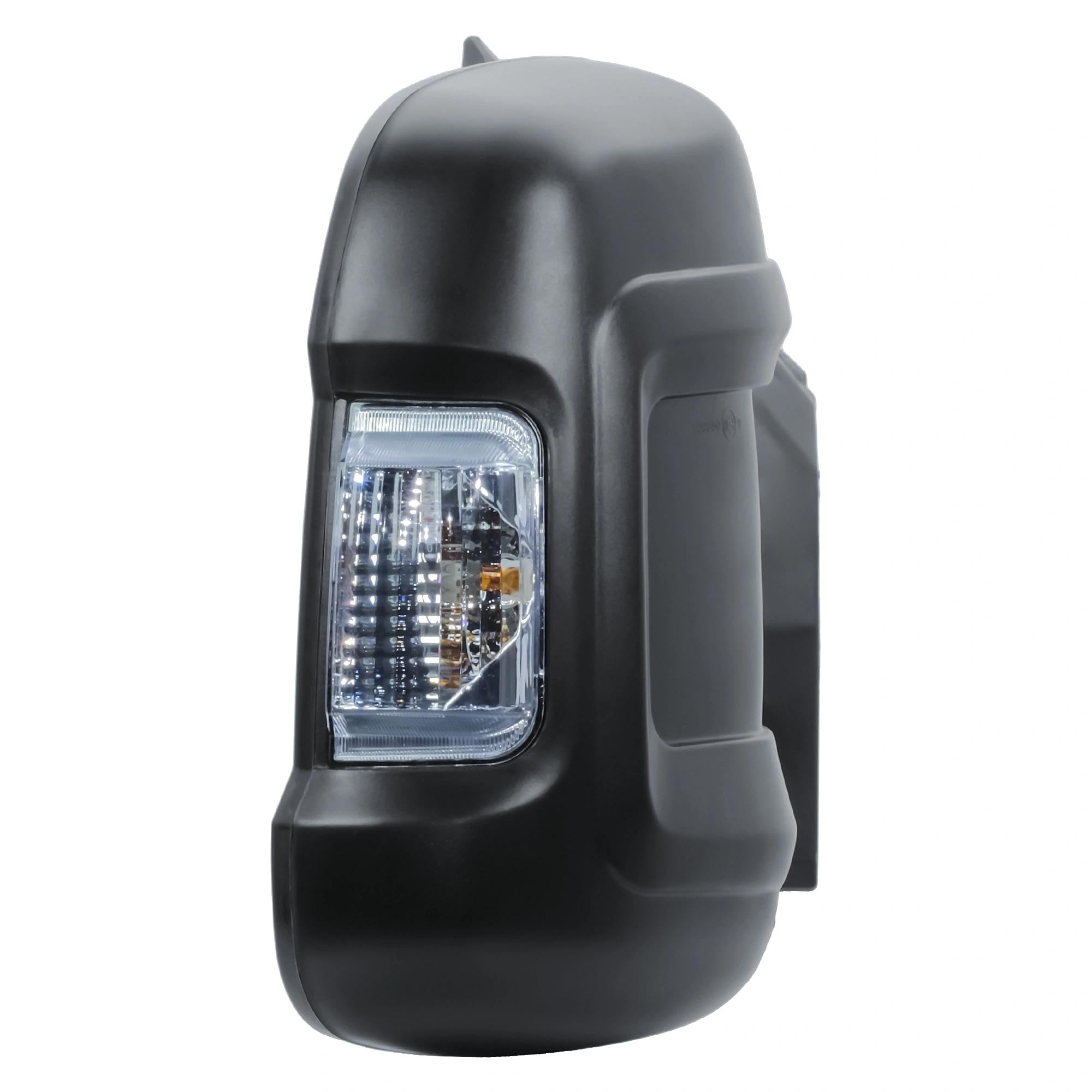 Rétroviseur extérieur droit côté passager - Bras central électrique et chauffant avec clignotant pour Fiat Ducato Citroën Jumper Peugeot Boxer 2006-2024 Opel Movano à partir de 2022