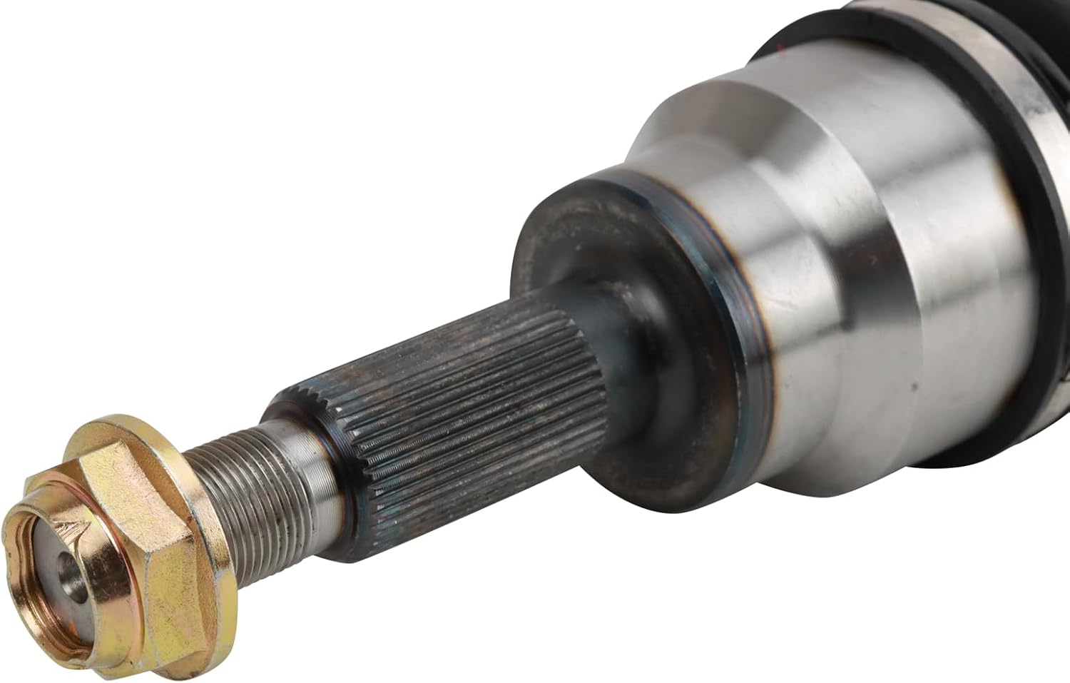 TRQ Rear Right CV Axle Shaft Steel Neoprene Boot Compatible with 2009-2017 Ford Taurus Flex Police Interceptor Sedan 2009-2011 Taurus X 2009-2012 Lincoln MKS MKT 2009 Mercury Sable AWD
