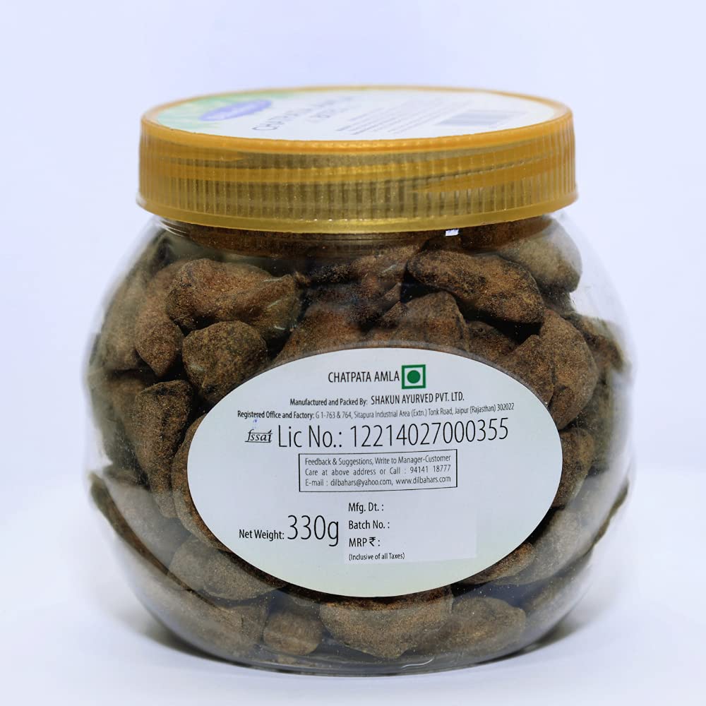 Dilbahar's Amla Candy Chatpata 350g (Pack of 1) – Heeng Amla Bites, Digestive Mukhwas Mouth Freshener - Image 2 thumbnail