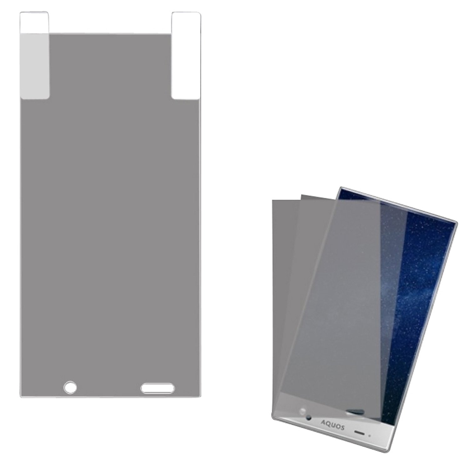 MyBat Screen Protector for Sharp 306 (Aquos Crystal) - Retail Packaging - Clear