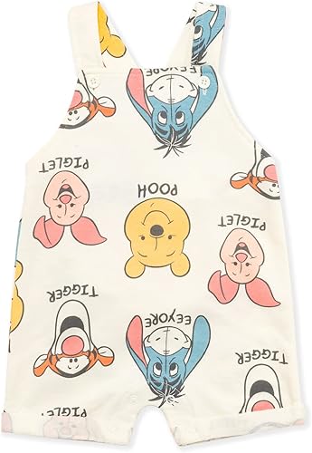 Miniatura 6 de Disney Winnie the Pooh - Conjunto de 3 piezas para bebé, camiseta y sombrero, tallas recién nacido a bebé (0-24 meses)