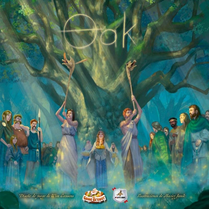 Maldito Games - Oak - Juego de Mesa en Español (1-4 Jugadores, 12+ Años, Eurogame)