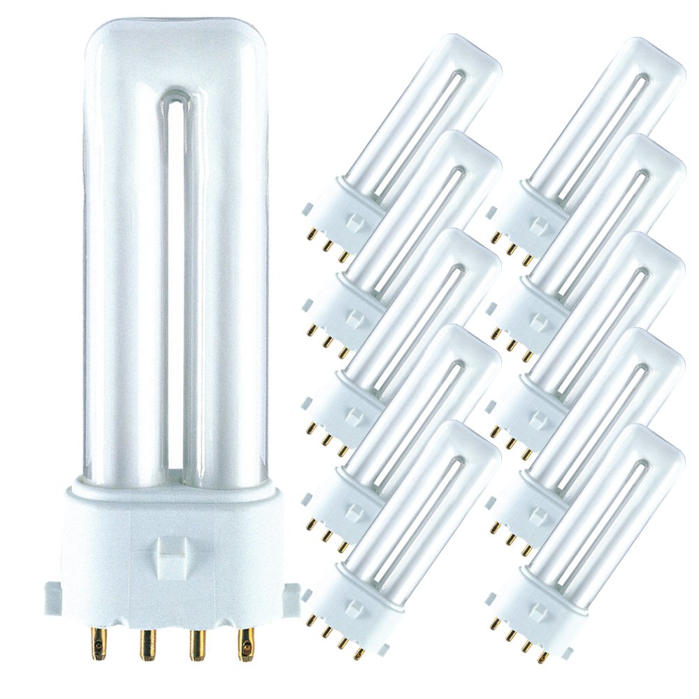 Ampoule Fluocompacte Osram Lumilux 11W 840 G23 - Blanc Neutre 4000K - Neuf Sous Emballage