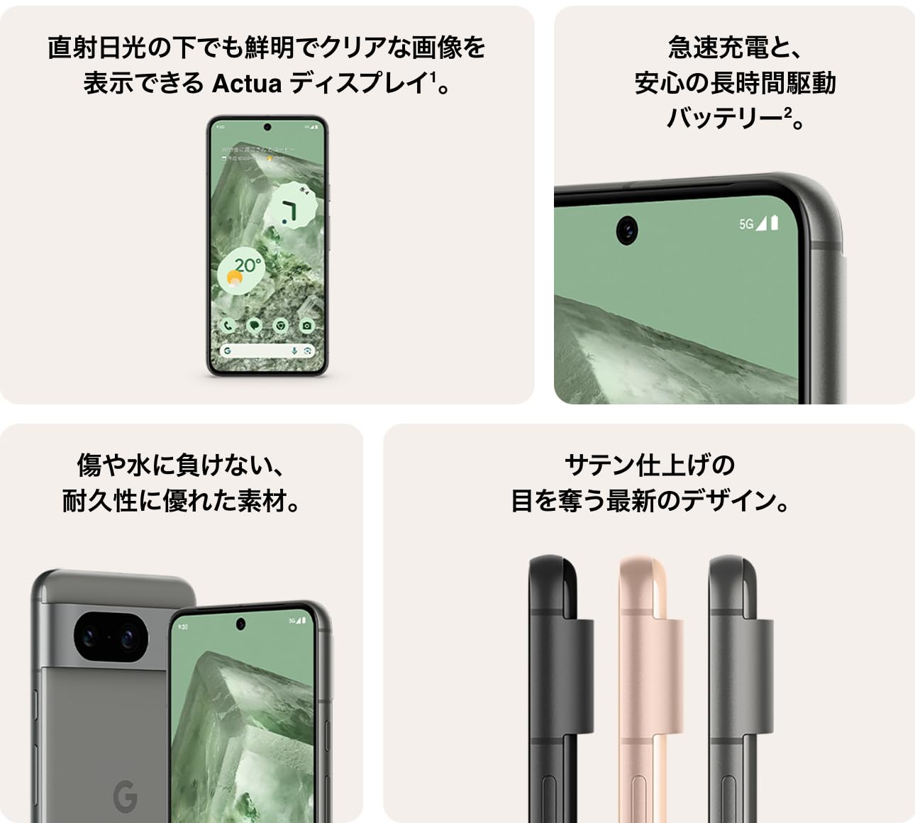 Amazon.co.jp: [Refurbished] Google Pixel 8 GZPF0 128GB Obsidian
