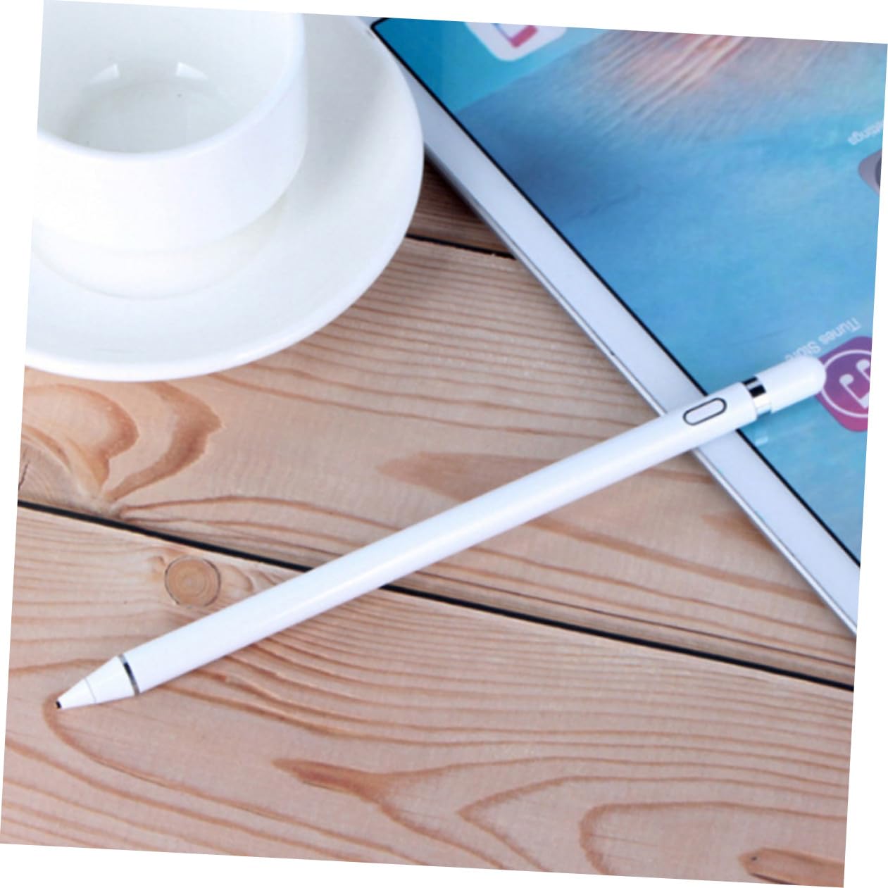 UKCOCO Lápiz Táctil Multi-Funcional para Pantallas Capacitivas Bolígrafo para Dibujo De Notas y Compatible Teléfonos y Tablets Capuchón