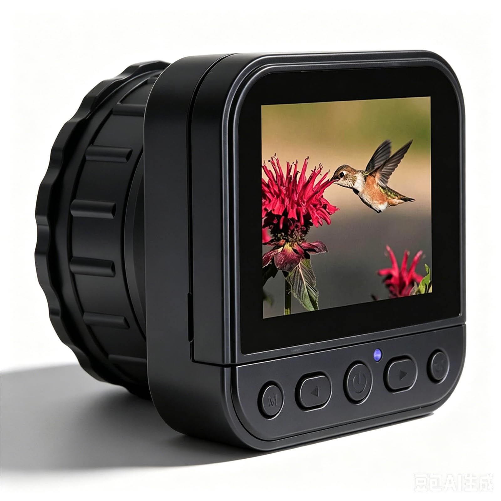 THYXGS 4k Hd Spotting Scope Eyepiece Camera For Birdwatching, Digital Telescope With 8mp Sensor And 2.8" Screen, Remote Control, Flip Screen, For 25–60mm Eyepieces
