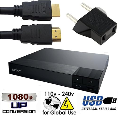 Miniatura 3 de SONY S1700 Multi System All Region CodeFree Blu Ray Disc DVD Player - PALNTSC - USB - 110-240V 5060Hz - Cable HDMI de 6 pies incluido