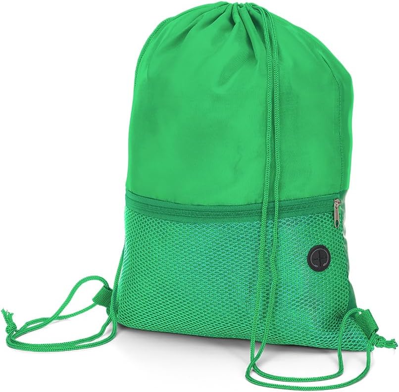 Mochila Saco Esportiva em Poliéster 210D, Multicolorida, com Bolso Frontal com Zíper, 43x32cm, 5 Cores Mochila Saco Esportiva em Poliéster 210D, Multicolorida, com Bolso Frontal com Zíper, 43x32cm, 5 Cores