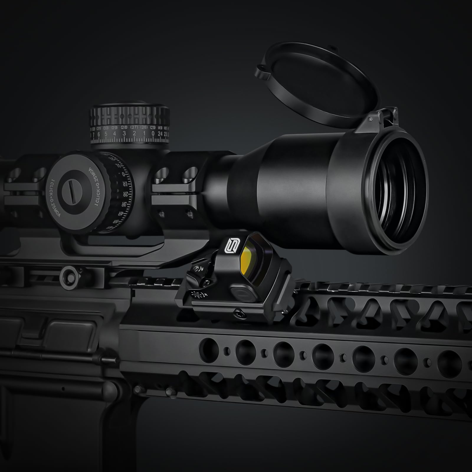 SPINA OPTICS LH-30 Mirino a Punto Rosso Red Dot Sight 3 MOA Shake Awake RMSC