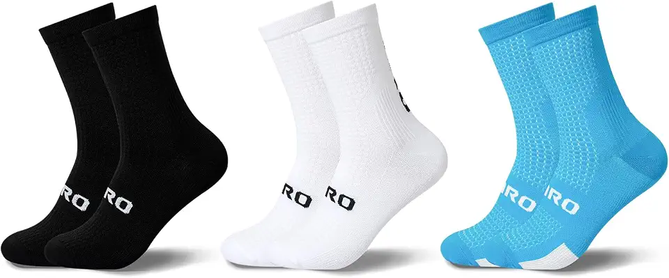 Meia Cano Médio Run para Corrida Bike Esportes, Tamanho: Único 37-44