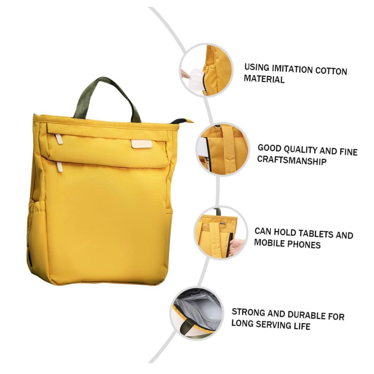 Wickelrucksack für Stilltasche Organizer für Windeln und Wickelutensilien Babypflegerucksack aus Hochwertigem Material mit Praktischer Befestigung für Kinderwagen