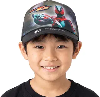 [株式会社トモクニ] 仮面ライダー ゼッツ メッシュキャップ | キャップ 帽子 ぼうし KAMEN RIDER ZEZTZ 日除け 日よけ 日焼け 熱中症 紫外線 対策 子供 子ども キッズ 女の子 男の子 キャラクター 可愛い ヒーロー かっこいい