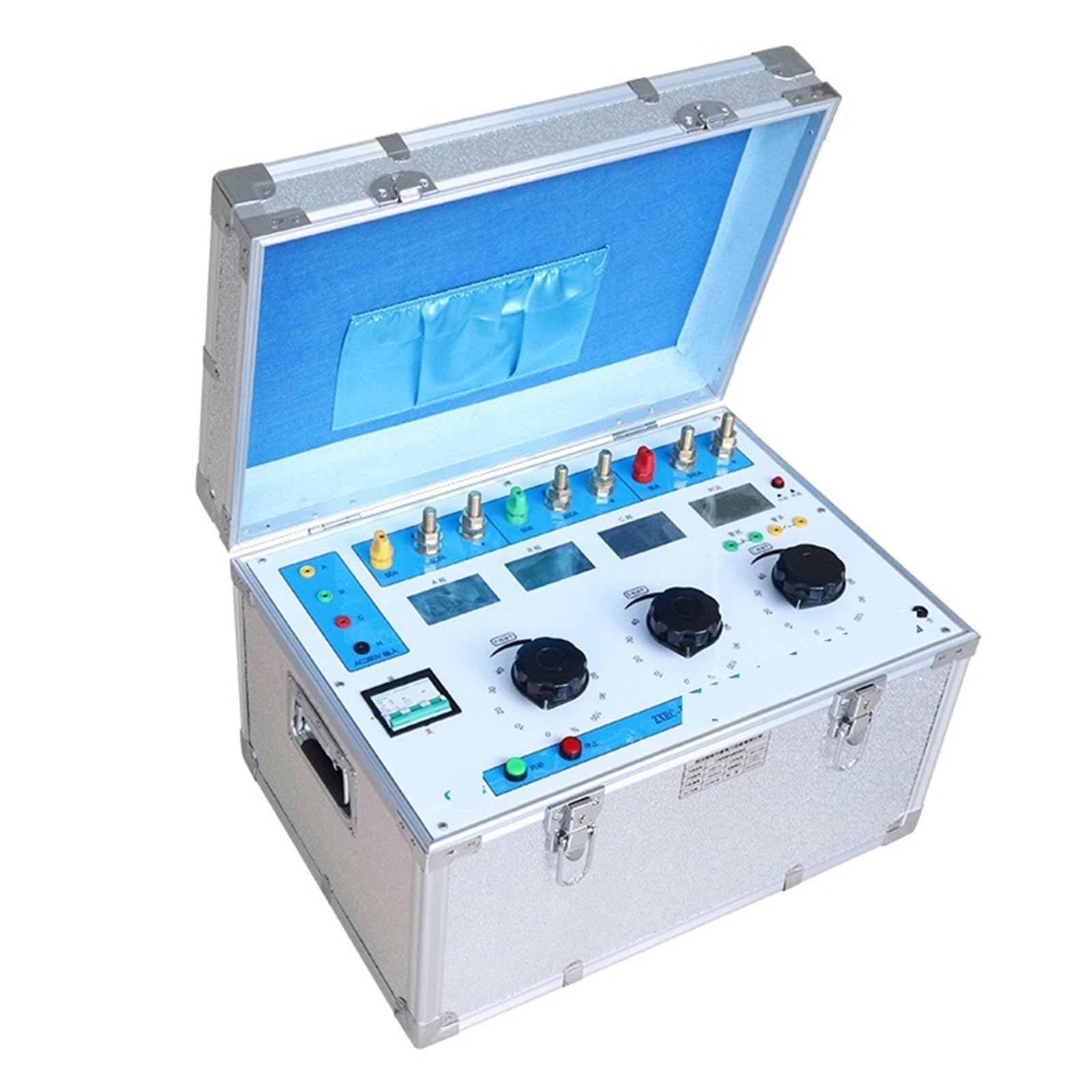 Analizador de Redes Eléctricas, Kit de prueba relé térmico trifásico portátil for probador protector motor electrónico
