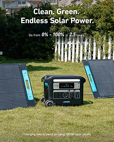 Anker Powerhouse 767 Portable Power Station, 2400W Solar Generator With 6× Longer Lifespan Lifepo4 Batteries, Ganprime Powerhouse 2048Wh Generator For Home, Outdoor Camping, Rv (Solar Panel Optional) #TOP5