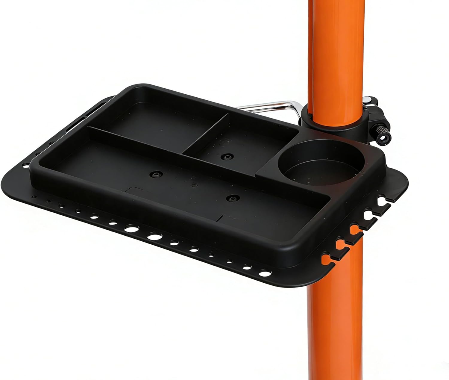 Heavy-duty Adjustable Bike Workstand (Max 275lbs) ,Folding Bicycle Repair Stand for Maintenance (Max-275lbs Shake Test 220lbs RED)