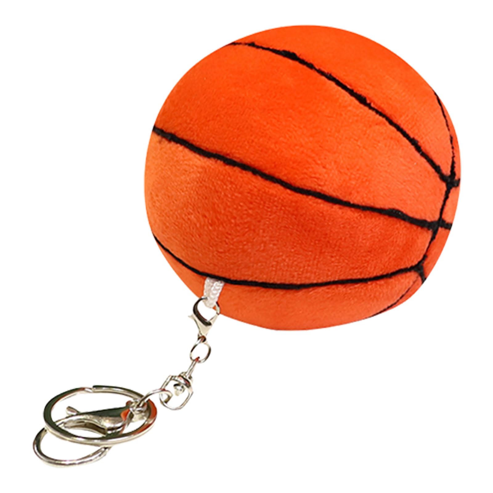 Maxtonser Unique Plush Charm Keychains Simple Pendant Car Keyring Backpack Decoration Jewelry for Women Men