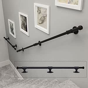 DREANNI Handrail for Stairs Indoor Outdoor Steps, Staircase Handrail ...