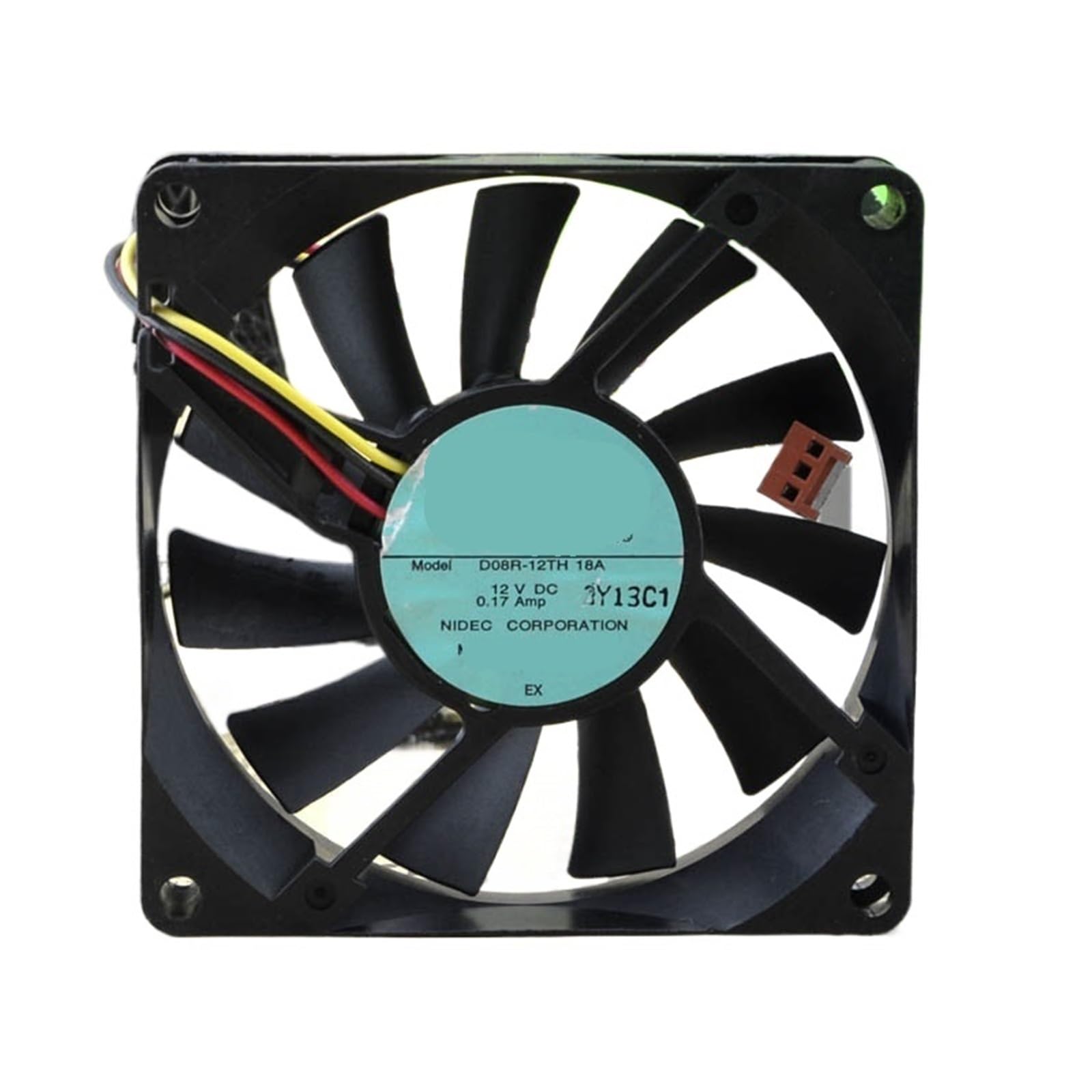 TRBFGVCJ D08R-12TH 01A 12V 0.17A 8015 80 * 80 * 15mm 8cm COOLING FAN