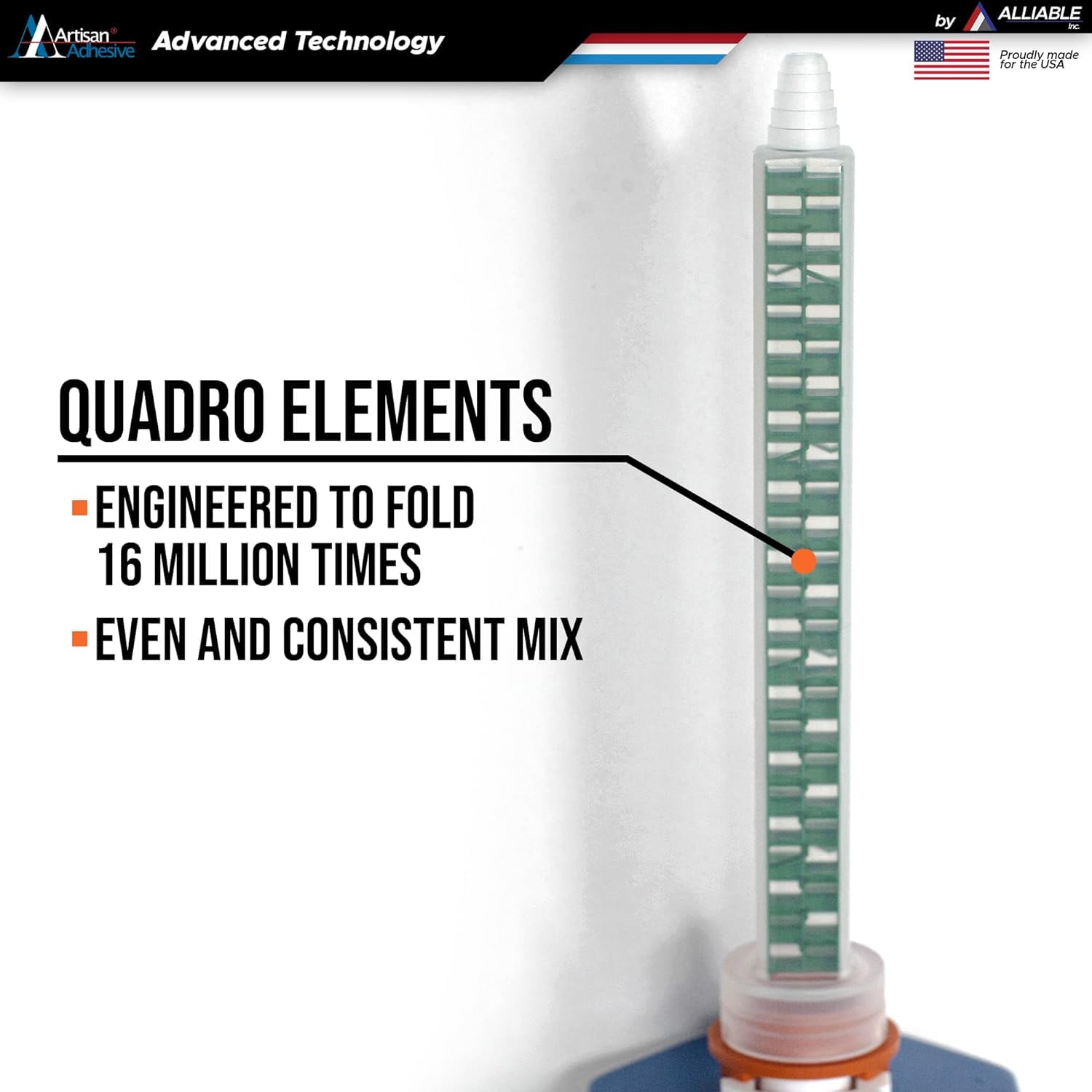 Adhesive Mixer Tips Compatible with Sulzer Mixpac Cartridges (for Cartridge Size: 230/250/470/490 ml (10 pcs)