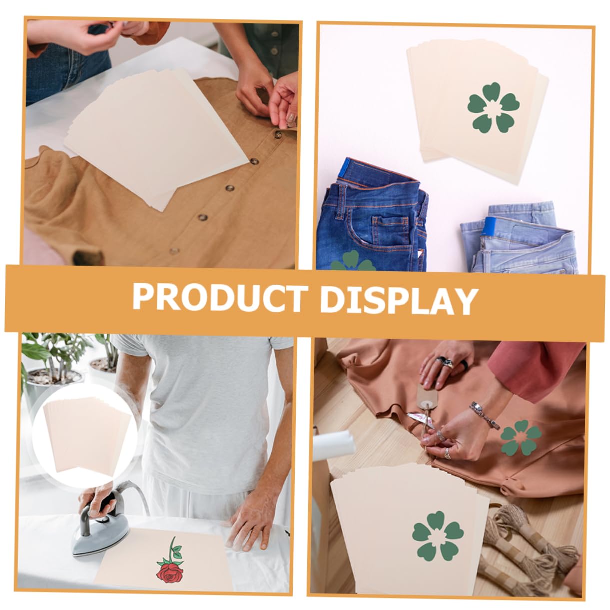 Papel De Impresión Para Camisetas 100 Hojas Sublimación No Algodón Para Diy