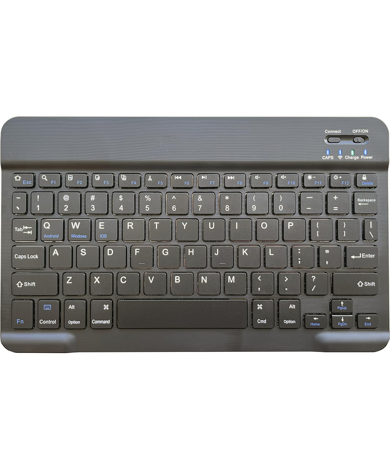 Photo 1 of Ultra-Slim Wireless Bluetooth Keyboard, Rechargeable Travel Portable Keyboard Compatible Android, Windows, iOS, Mac OS, for iPhone, for ipad, for Samsung, Tablet, Laptop