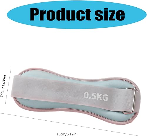 Miniatura 8 de Ankle Weight Lifting Strap Gym Yoga Equipment Leg Ankle Wrist Sand Bag Weights Strap For Strength Training And Fitness Wrist Weight Cuffs