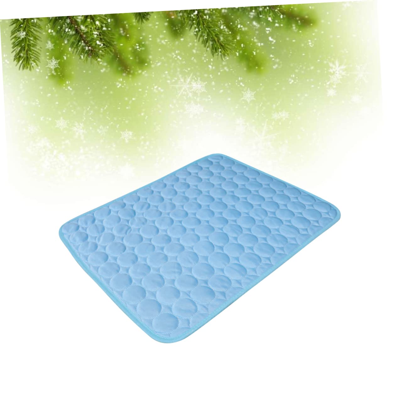 Mikikit Pet Cooling Mat 50x40cm Dog Cooling Bed for Cats Puppies Soft Adorable Pad