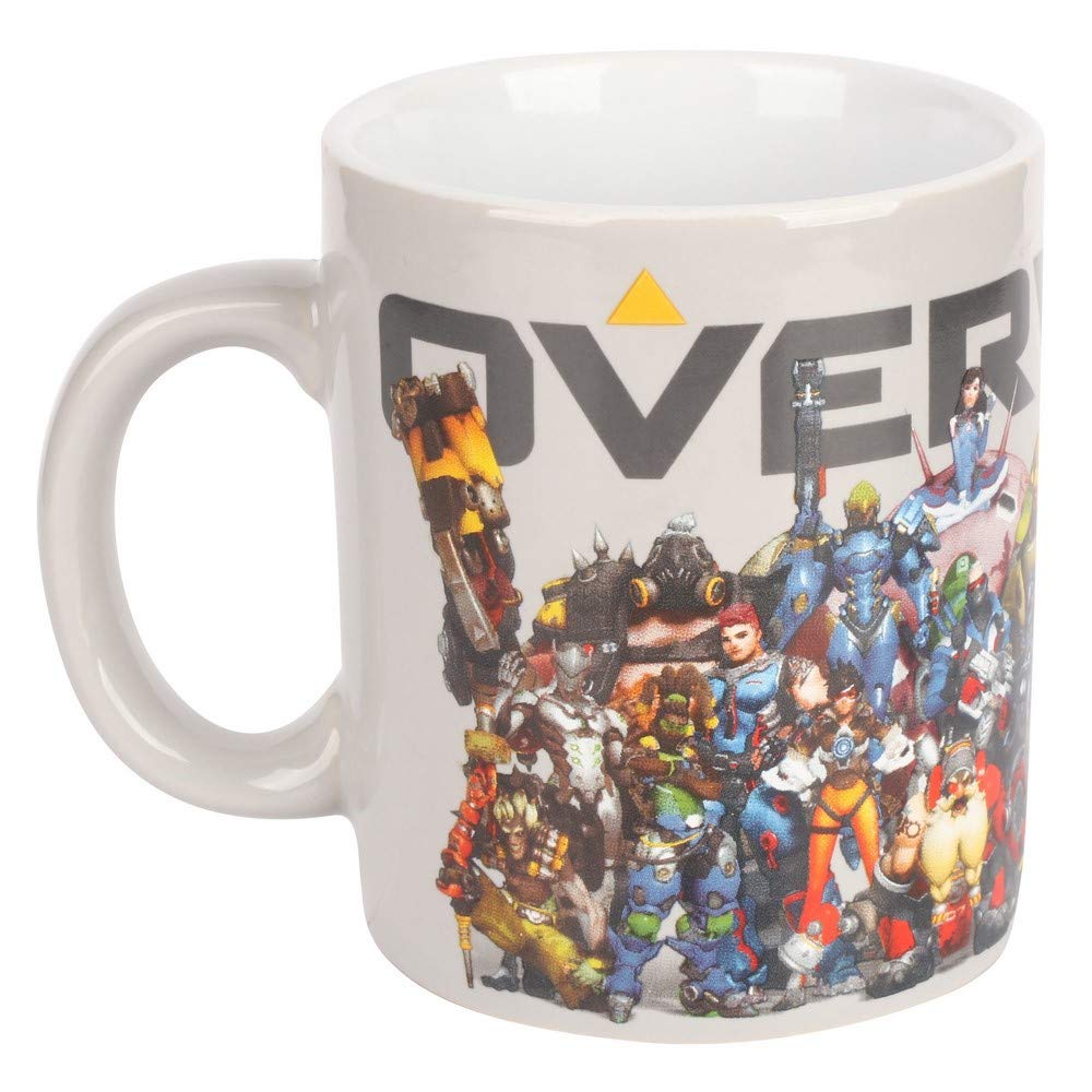 Jinx Multi-Coloured Jx7859 Overwatch Mug, Ceramic, 325 Milliliters,