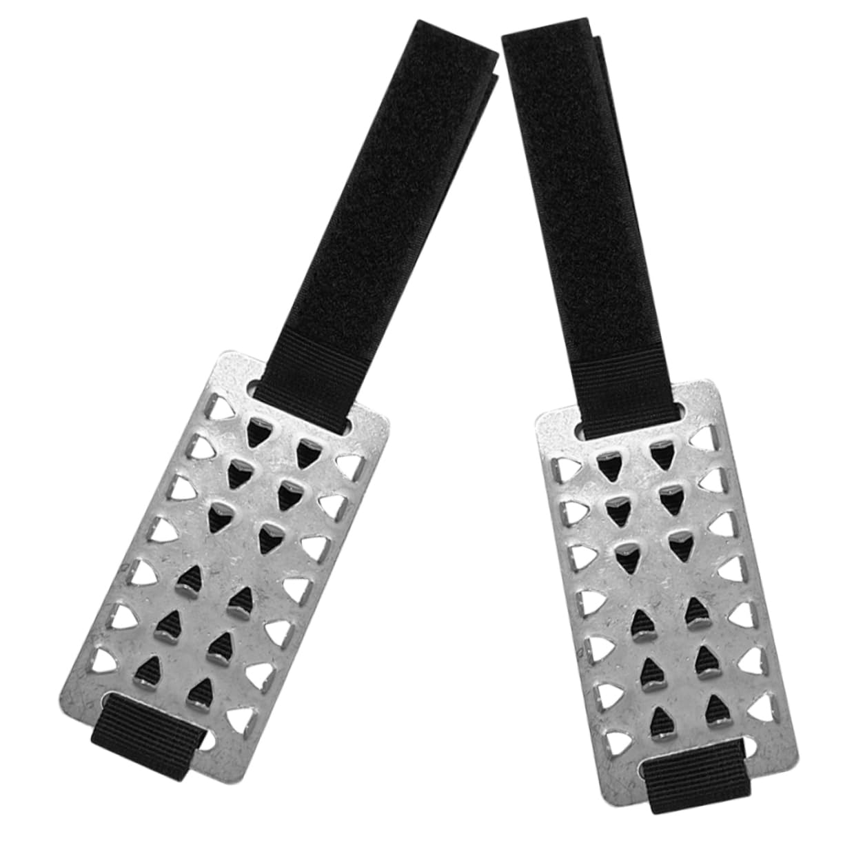 Mipcase Copriscarpe antiscivolo per neve Cramponi antiscivolo scarpe pinze nevicare impugnature copri scarpe antiscivolo per scarpe pinza per il ghiaccio scarpe ramponi Black