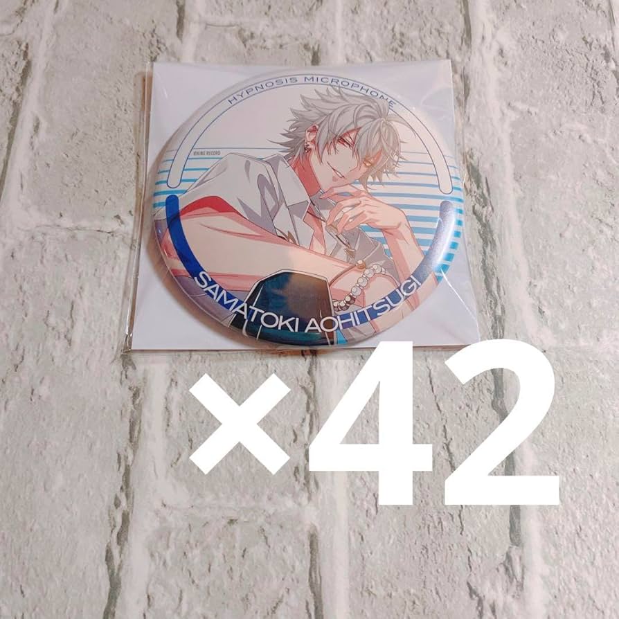 ヒプマイ 左馬刻 CROSS A LINE 缶バッジ Amazon.co.jp: ヒプマイ