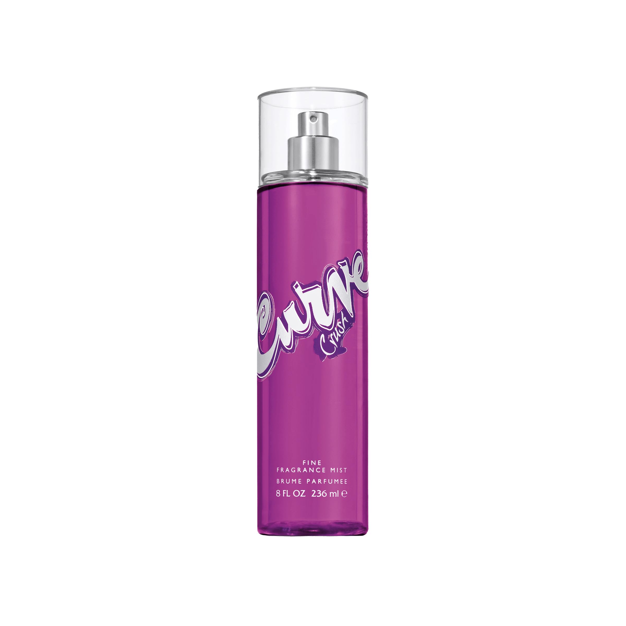 Curve Crush Fine Fragrance Mist for Women, 8 fl oz | Women's floral fine fragrance mist. Perfume with notes of bergamot, lemon, orchid and musk.