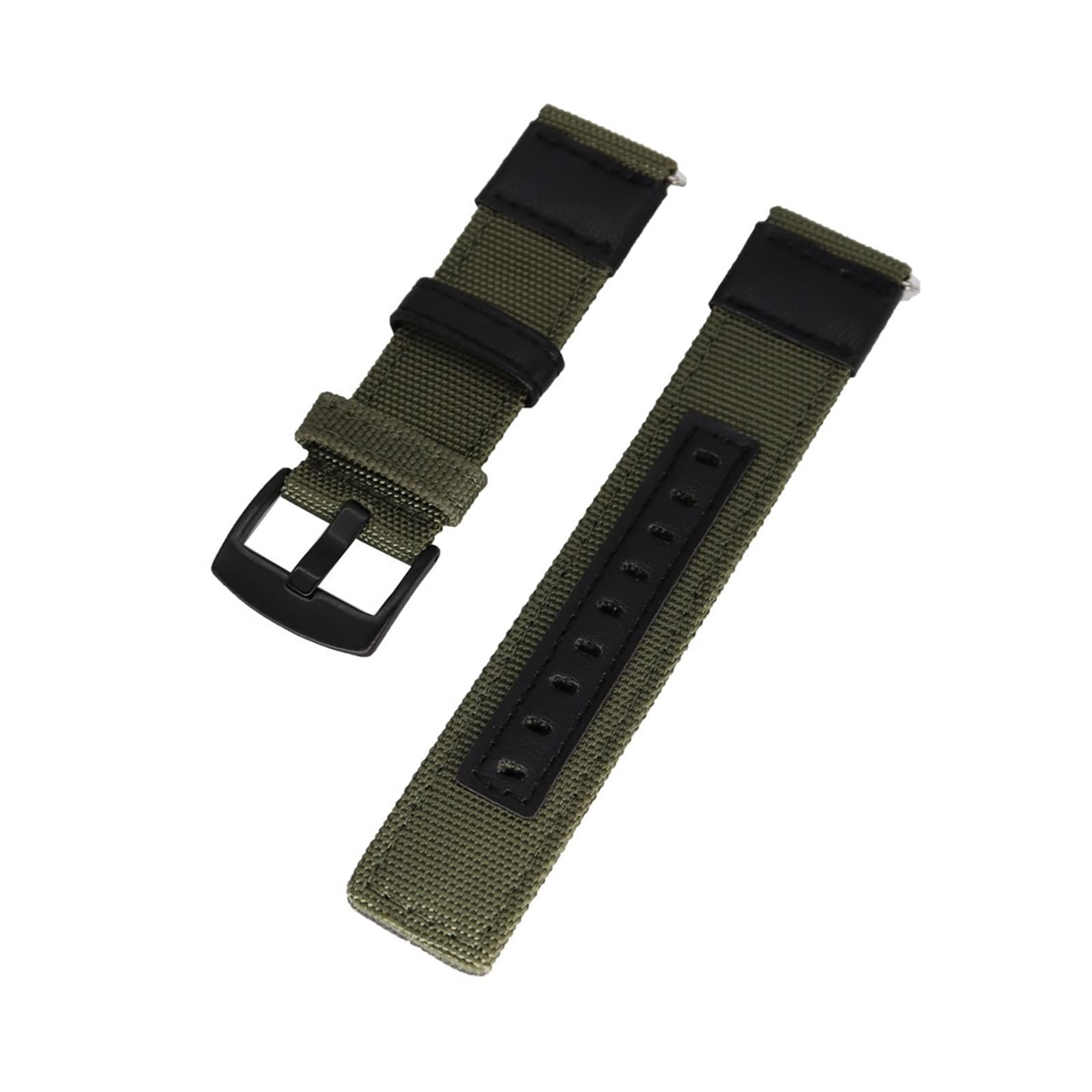 UNDIFY20mm Nato Watch Strap Nato Strap 20mm Leather Nato Strap (Watch Box,Watch Strap Pins,Watch Strap Tool)