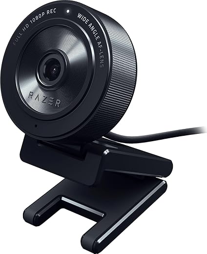 Razer Kiyo X Full HD Streaming Webcam: 1080p 30FPS or 720p 60FPS – Equipped with Auto Focus – Fully Customizable Settings – Flexible Mounting…