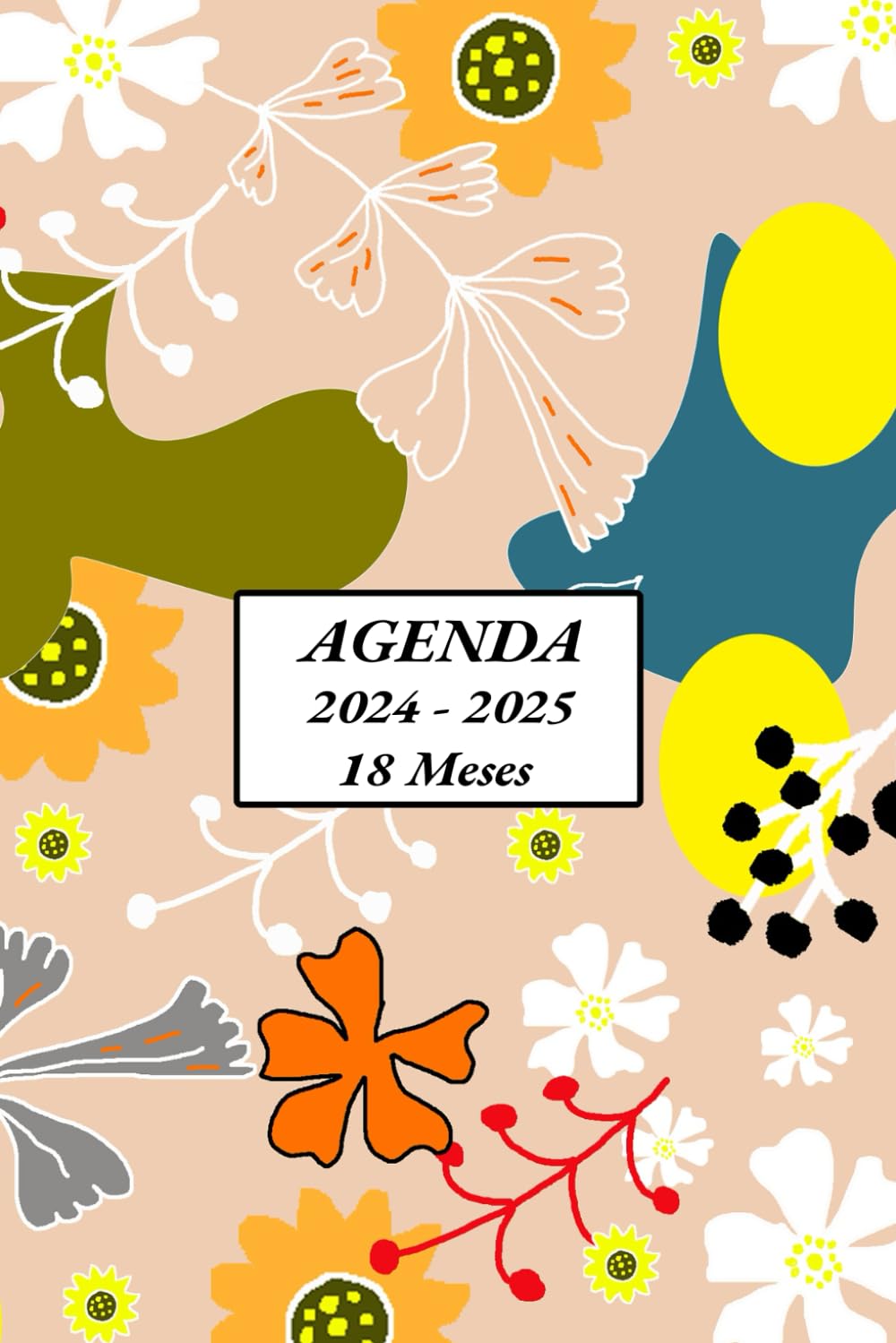 Agenda 18 meses dia por pagina: de julio a diciembre | 1 Página = 1 Día | Horario de 07:00 a 21:00 | español
