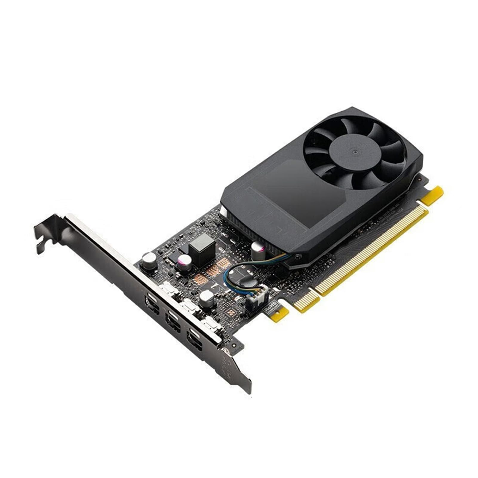 Generic Scheda Grafica GPU Quadro P400 Scheda Grafica da 2 GB DDR5 Ad Alte Prestazioni per Modellizzazione di Disegni Professionali Rendering per Progettisti Argento