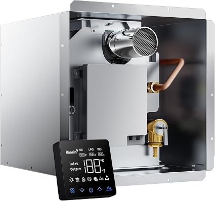 Gen II Ranein RV Tankless Water Heater 65,000 BTU, On-Demand