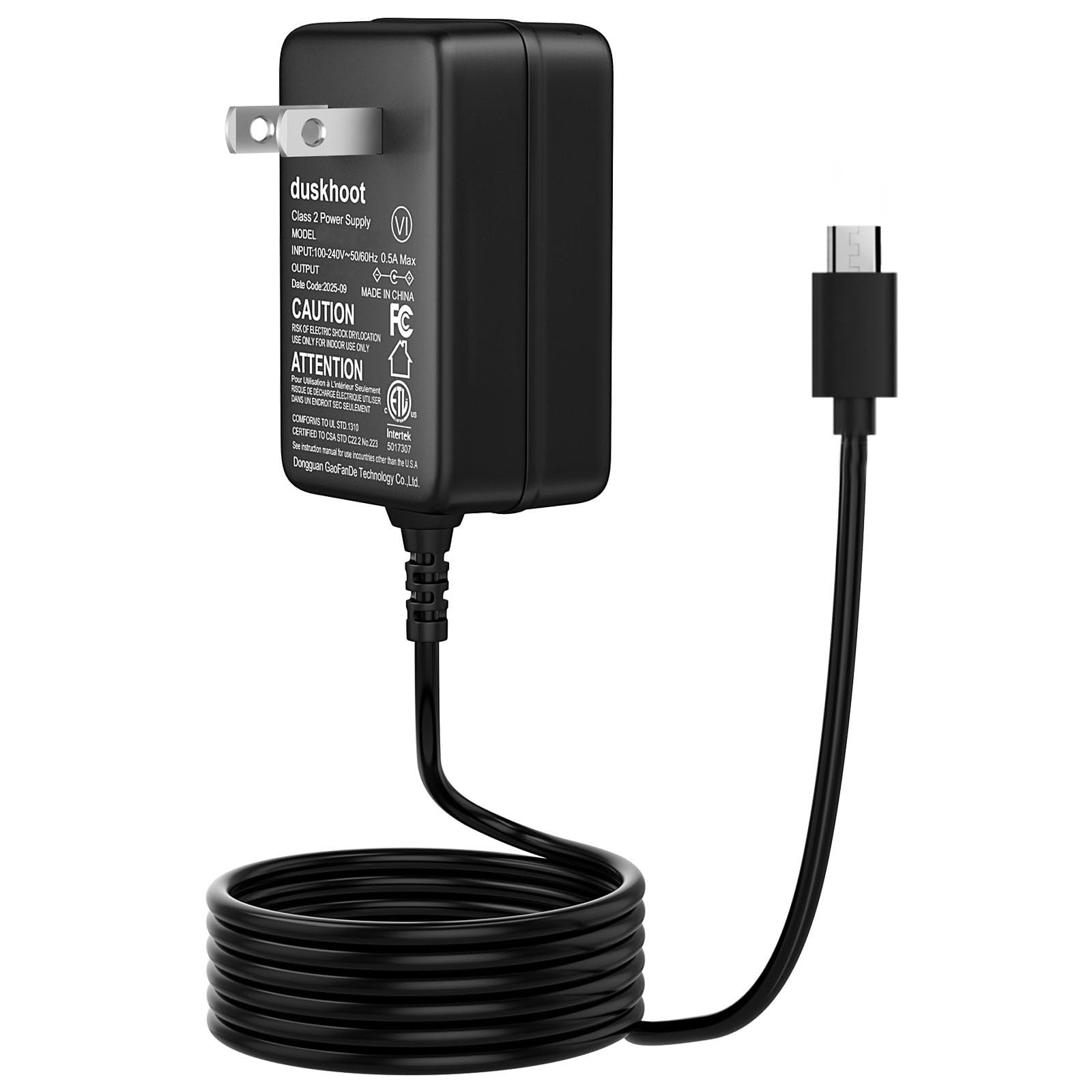 duskhoot AC Adapter for Charging Craftsman CMXLSBWP5 450-Lumen 450Lumen LED Lithium Ion Rechargeable Waterproof Spotlight Flashlight Light Power Supply Mains PSU : Electronics