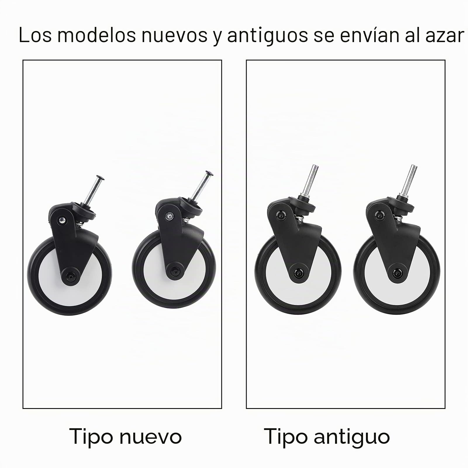 Ruedas de goma para cochecito, repuesto para cochecito Yoyo Babyzen, ruedas de goma delanteras y traseras, accesorios para cochecito Yoya Vovo con herramientas (un par de ruedas delanteras)
