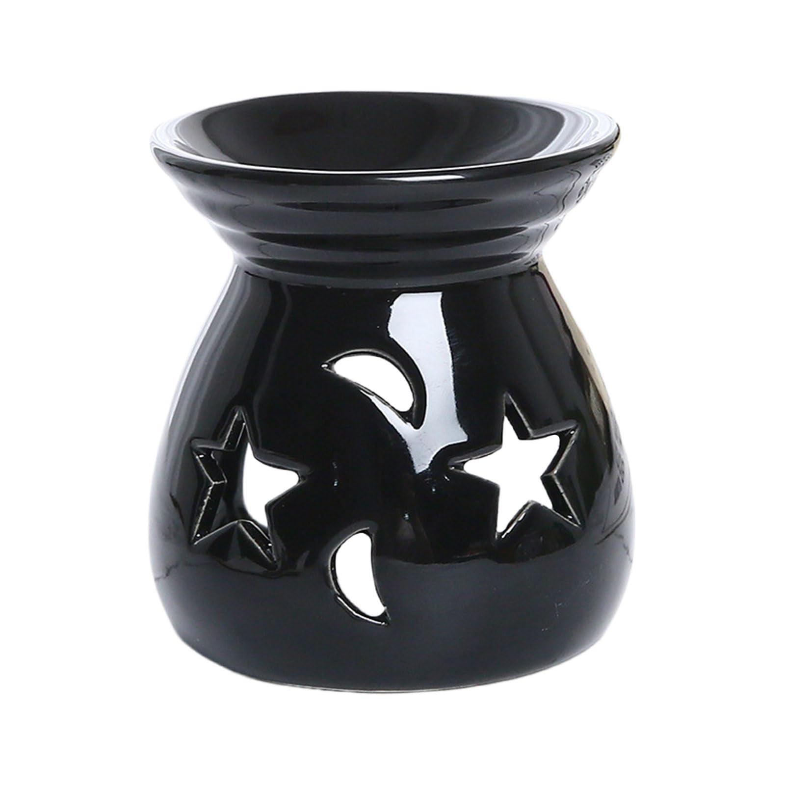 kmgfsd Exquisites Star and Themed Ceramic Incenses Holder Essential Oil Burners for Enhancing Aesthetic of Any Room Incenses Burners