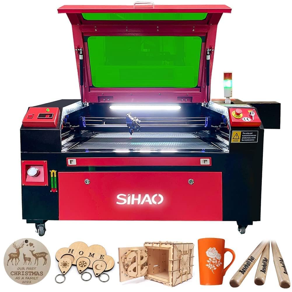 Maszyna do grawerowania laserowego co2 grawerowanie laserowe cięcie laserowe grawerowanie grawerowanie laserowe wycinarka laserowa 700 x 500 mm RDWorks 220 V Europlug drewno plastik skóra akryl