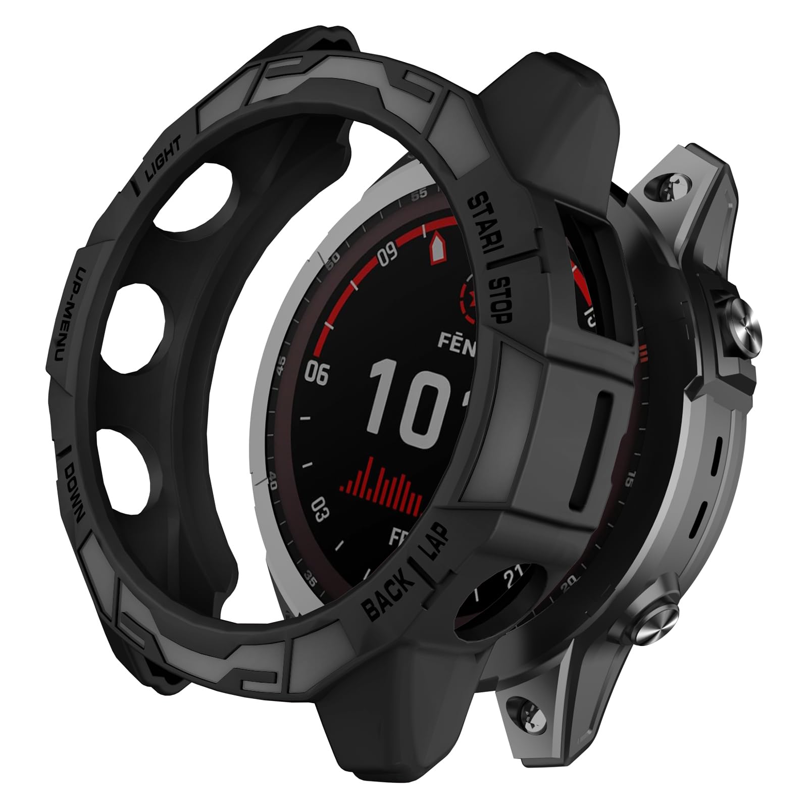 ISABAKECase Cover Compatible with Garmin Fenix 7X/Fenix 7X Pro/EPIX Pro 51mm, Soft Anti Drop Replacement Protective Cases Smart Watch Accessories