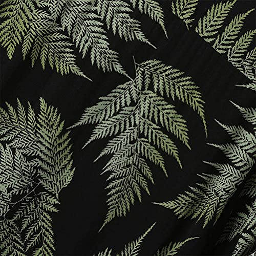 ORANDESIGNE Uomo Funky Camicie Hawaiana in Cotone