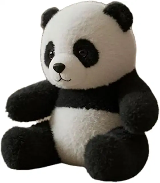 Peluche Panda Morbido | Animale Realistico per Bambini e Adulti