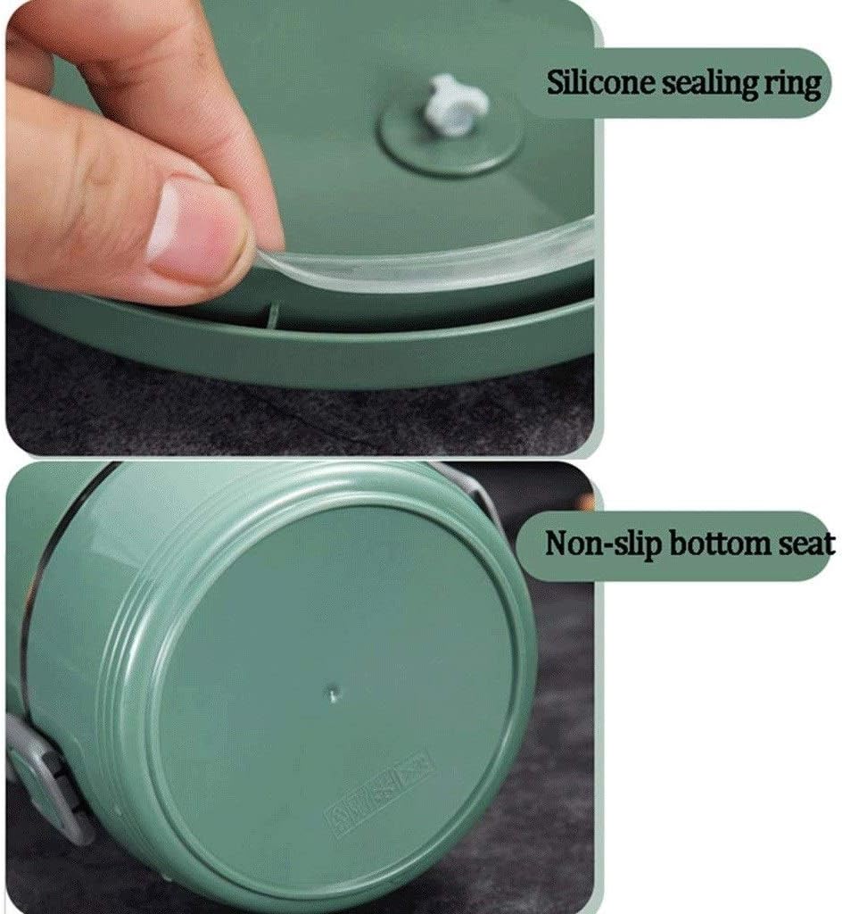 Vacuum Insulated Lunch Box Stainless Steel Food Jar Container Carriers Thermal Storage